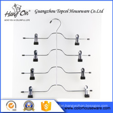 Fashion Colored Pvc Coated Wire Hanger , Shoes Wire Hanger